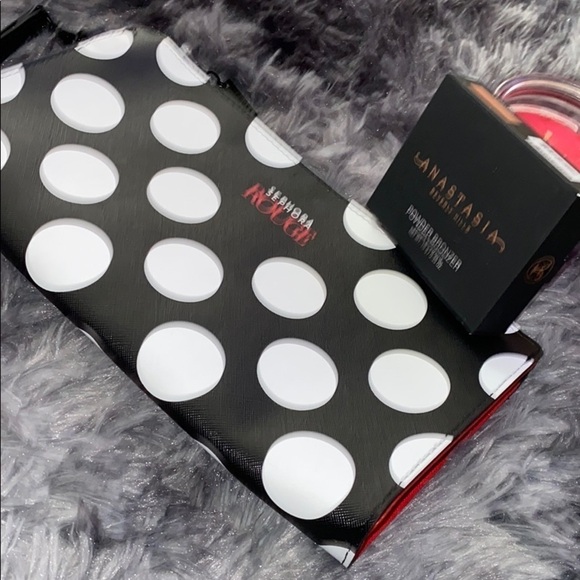 NWOT Sephora Rouge cosmetic  clutch bag - Picture 4 of 10